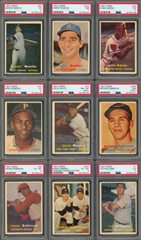 1957 Topps Complete Set (407)